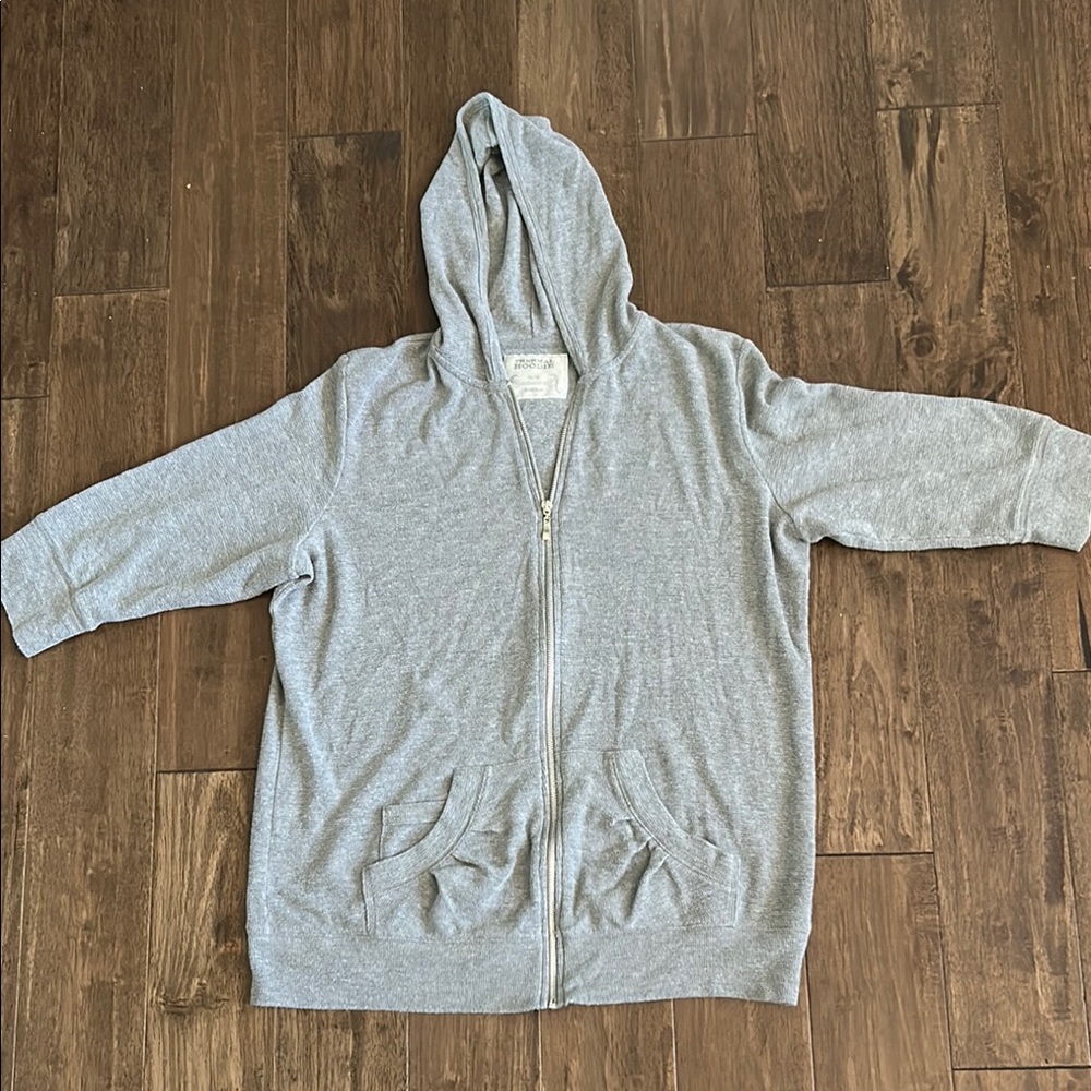 Avenue Thermal Gray Hoodie